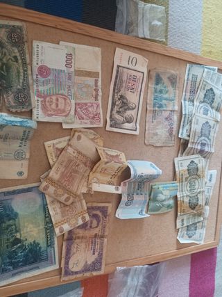 Lotes de billetes antiguos de Europa