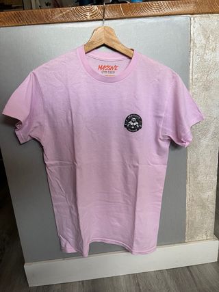 Camiseta MASSIVE GYM CREW rosa