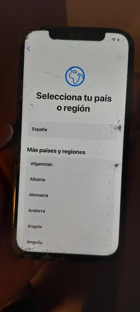 iPhone para piezas