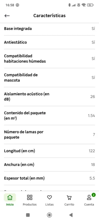Suelo vinílico SPC clic efecto madera
