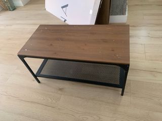 Mesa de centro madera y metal