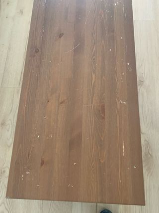 Mesa de centro madera y metal