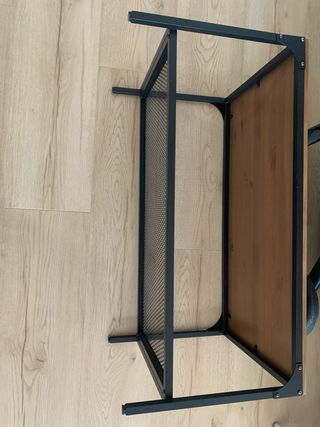 Mesa de centro madera y metal