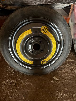 Rueda de repuesto 80 km/h
