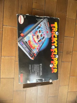Pinball Tomy Tricky Flipper con gambe e scatola