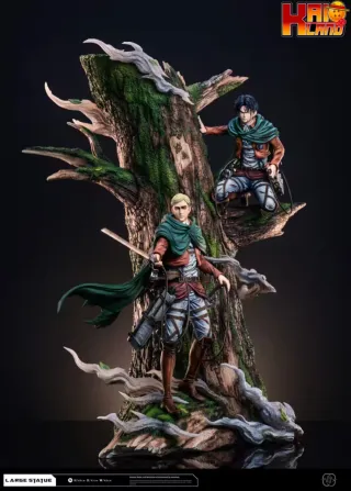 Erwin & Levi Shingeki no Kioyin Attack on Titan