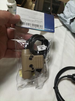 Cable PTT táctico para Kenwood Baofeng