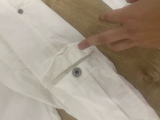 Pantalón blanco talla S