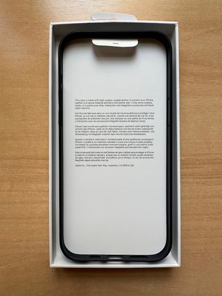 Apple iPhone 14 Pro Max Ink Leather Case
