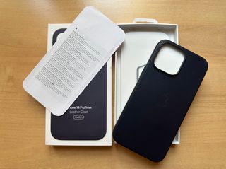 Apple iPhone 14 Pro Max Ink Leather Case