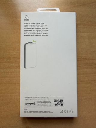 Apple iPhone 14 Pro Max Ink Leather Case