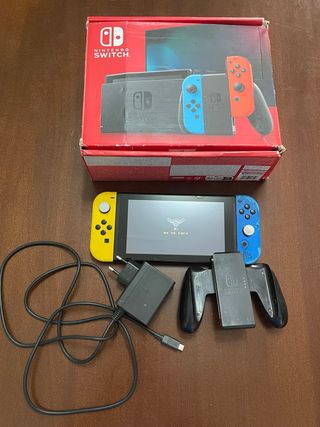 Nintendo Switch Completa Blu/Giallo