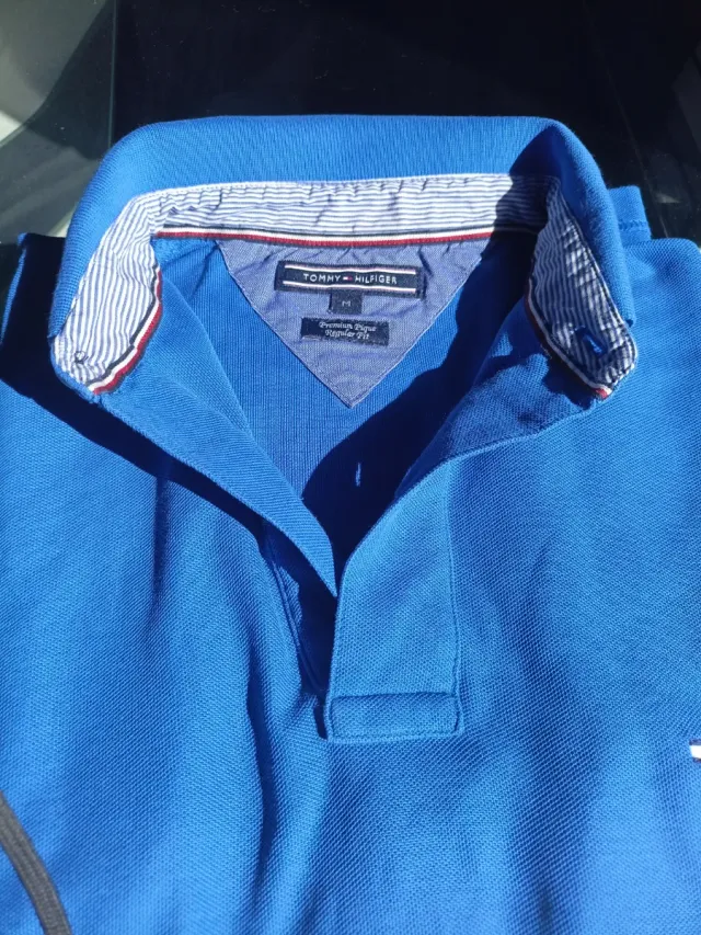 Polo Tommy Hilfiger Azul Talla M Hombre