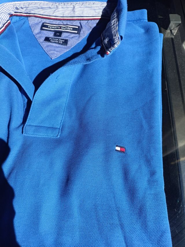Polo Tommy Hilfiger Azul Talla M Hombre