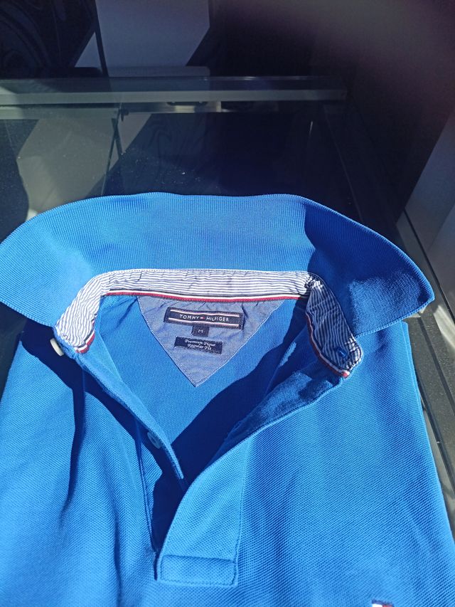 Polo Tommy Hilfiger Azul Talla M Hombre