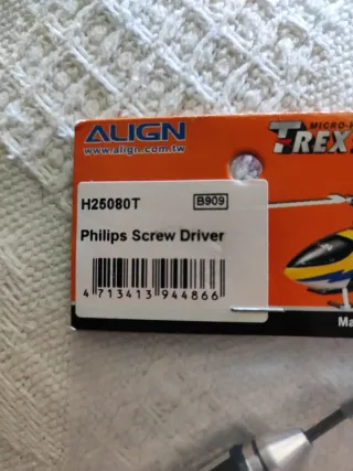 Destornillador Phillips H25080T ALIGN TREX250