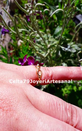 Anillo Infinito Chapado en Oro