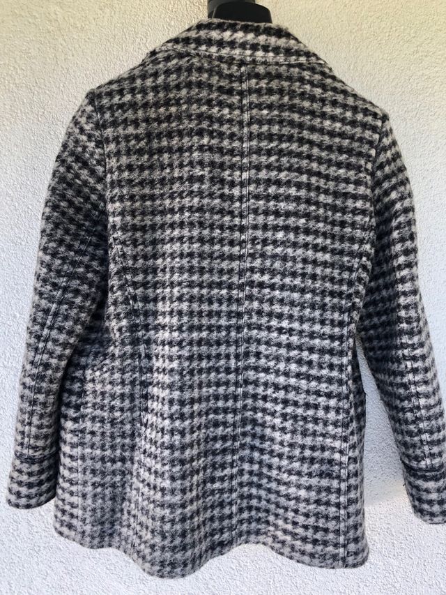 Giacca pura lana pied de poi le  regalo antivento