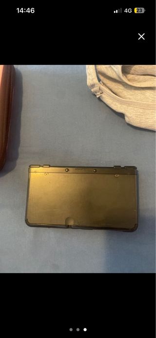 Nintendo 3DS Nera, con caricabatterie 