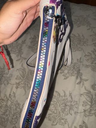 Bolso Desigual Blanco Multicolor