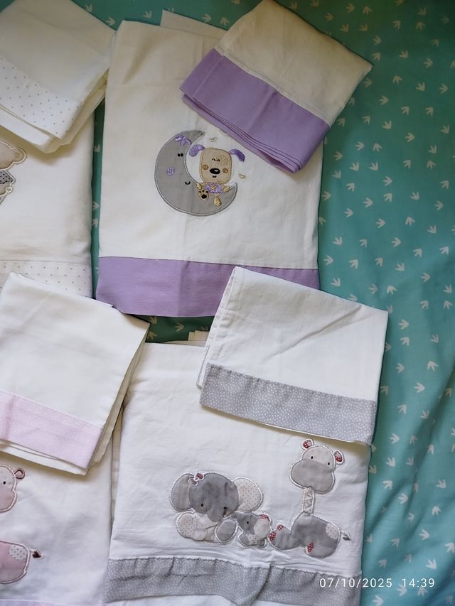 Juego Sábanas Minicuna Bebé