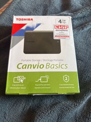 Disco Duro Externo Toshiba 4TB Canvio Basics