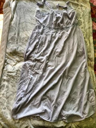 Camicia da notte estiva celeste