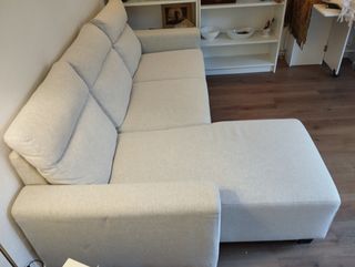 Sofá con Chaiselongue Bollstanas Ikea 