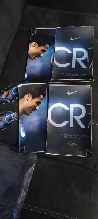Pegatina CR7 PS4 fat Nike 