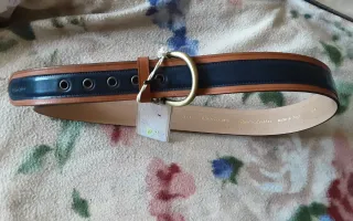 Cintura Henry Cotton's Donna Pelle Nero/Marrone