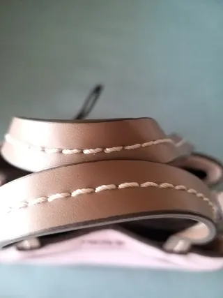 Bolso Parfois rosa y marrón
