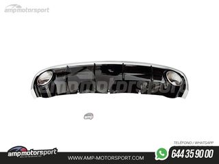 DIFUSOR TRASERO AUDI A6 4G 2012-2014 LOOK RS