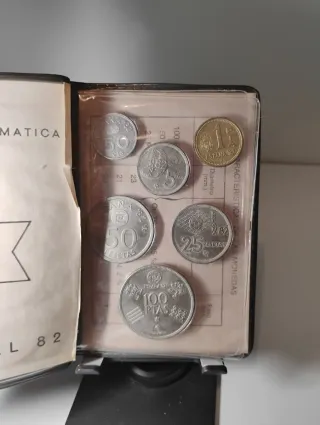 Libro Mundial 82 España Serie NUMISMATICA