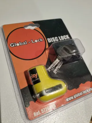 Candado Disco Moto Global Lock