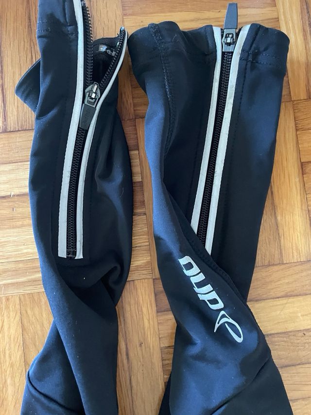 Culote largo ciclismo negro