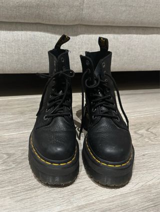 Botas Dr. Martens Negras Jadon III piel.