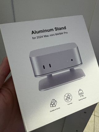 Soporte Aluminio Mac Mini M4
