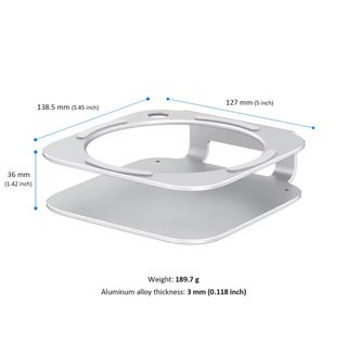 Soporte Aluminio Mac Mini M4