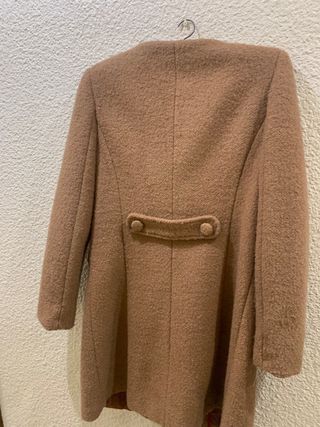 Abrigo mujer marrón