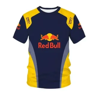 Camiseta Red Bull Azul y Amarillo