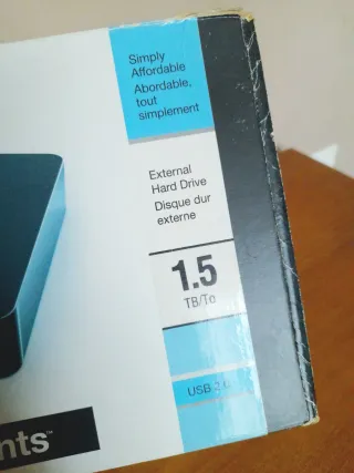 Disco Duro WD Elements 1.5 TB