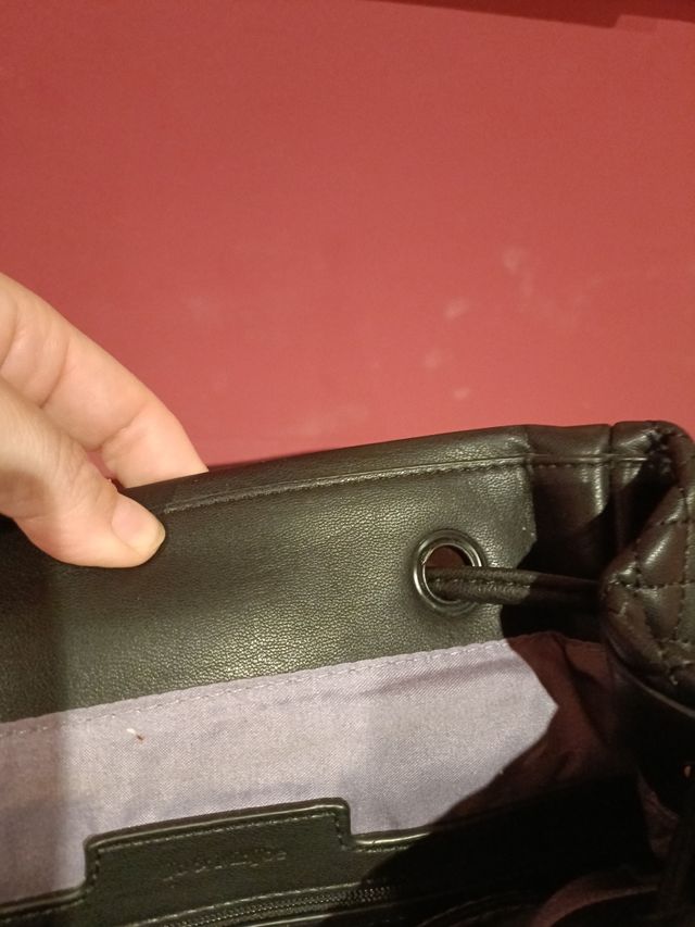 Mochila original de Jo & Mr. Joe acolchada negra