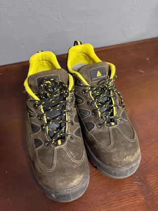 Zapatos de trabajo Delta Plus Marrón/Amarillo
