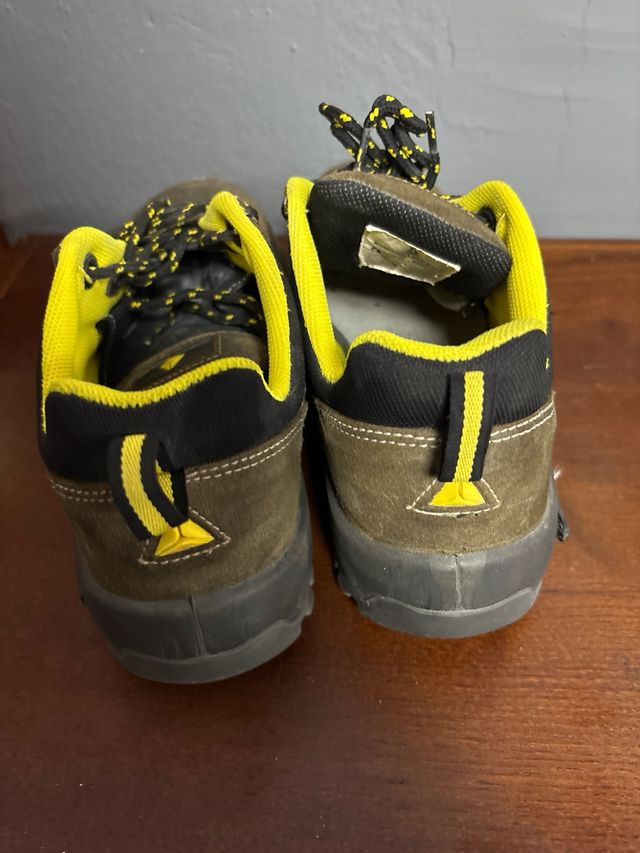 Zapatos de trabajo Delta Plus Marrón/Amarillo