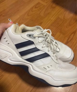 Zapatillas Adidas Blancas y Azules