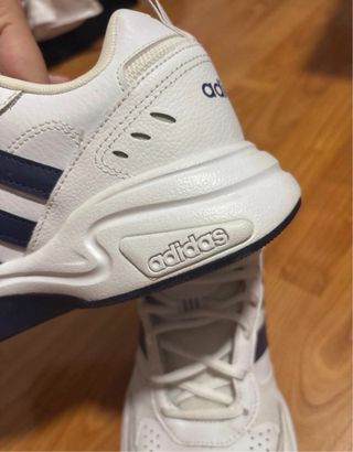 Zapatillas Adidas Blancas y Azules