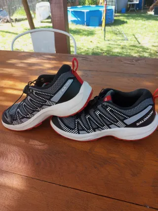 Zapatillas Salomon niño T.34
