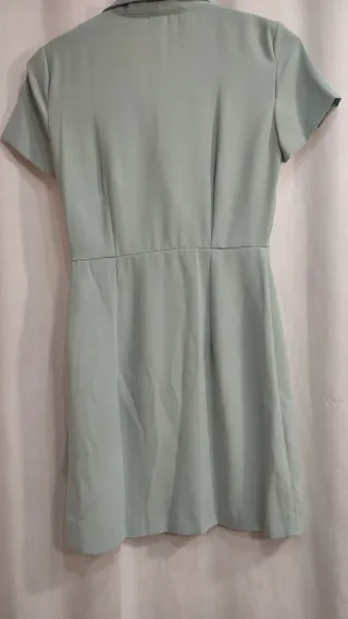 Vestido corto verde claro