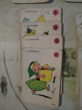 Baraja infantil oficios Ed. Zaragozano antigua