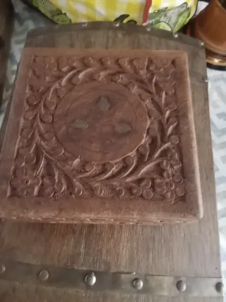 Cajas de madera decoradas